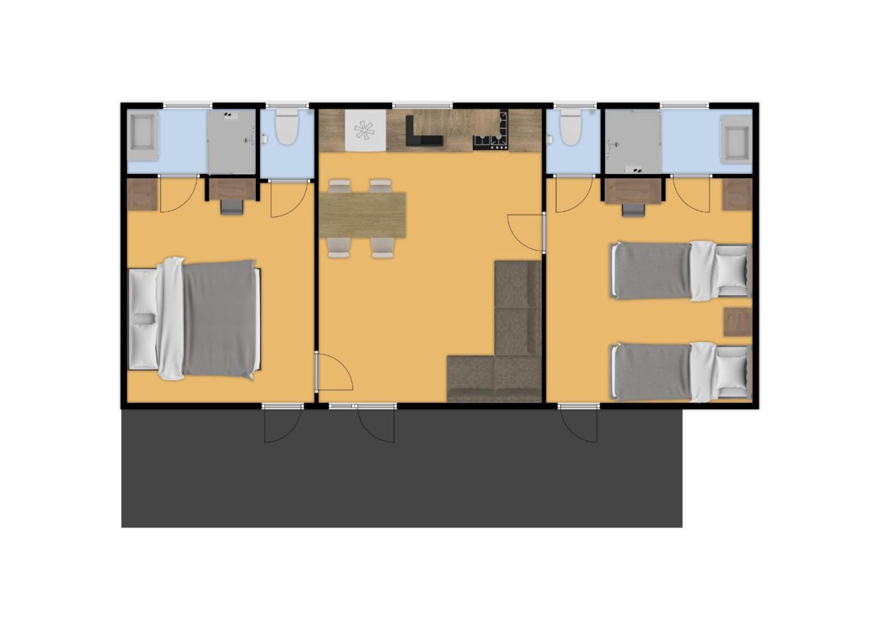 Hotel Rcn De Jagerstee Epe Zimmer foto